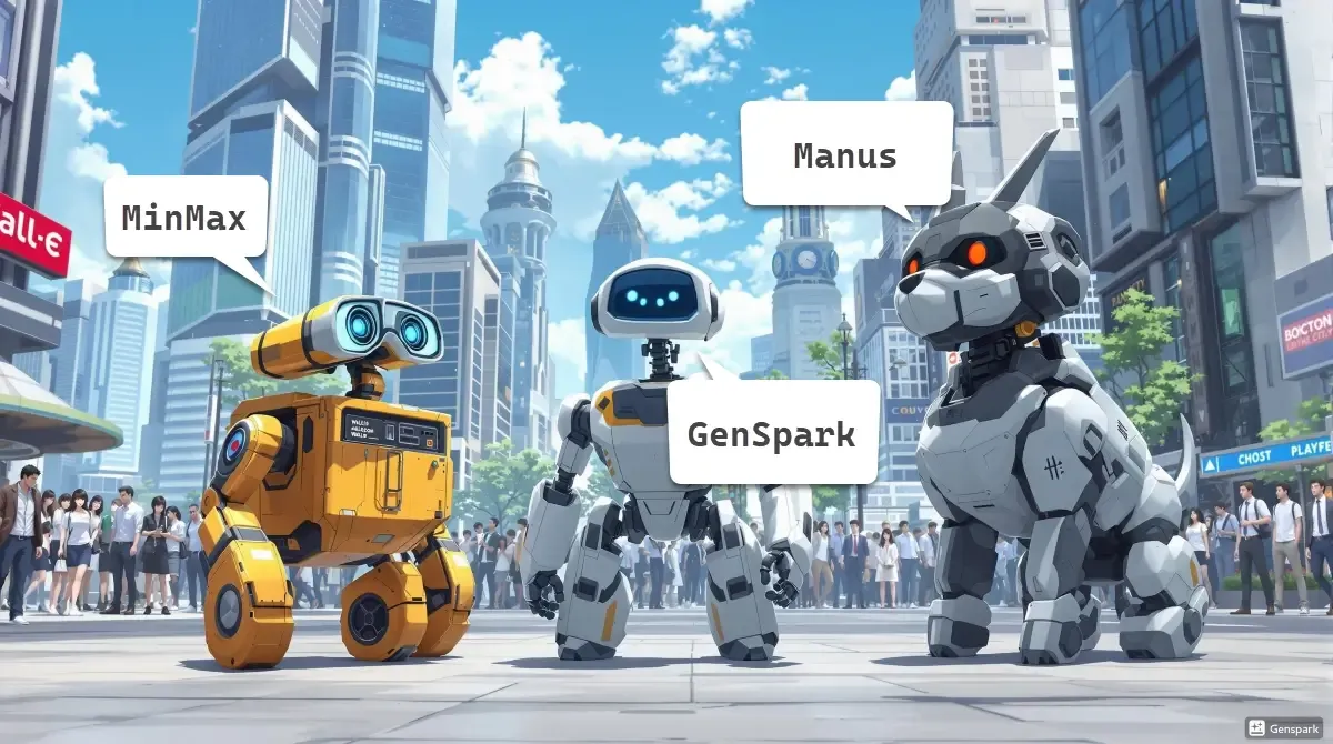 Confronto Agenti AI Generalisti 2025: Minimax vs Manus vs GenSpark
