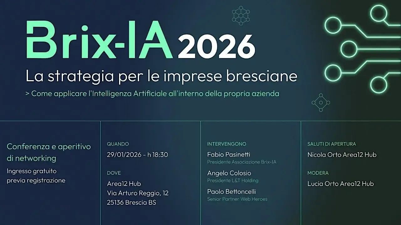 Evento 10-01-2026 Meetup Brix-IA Area 12