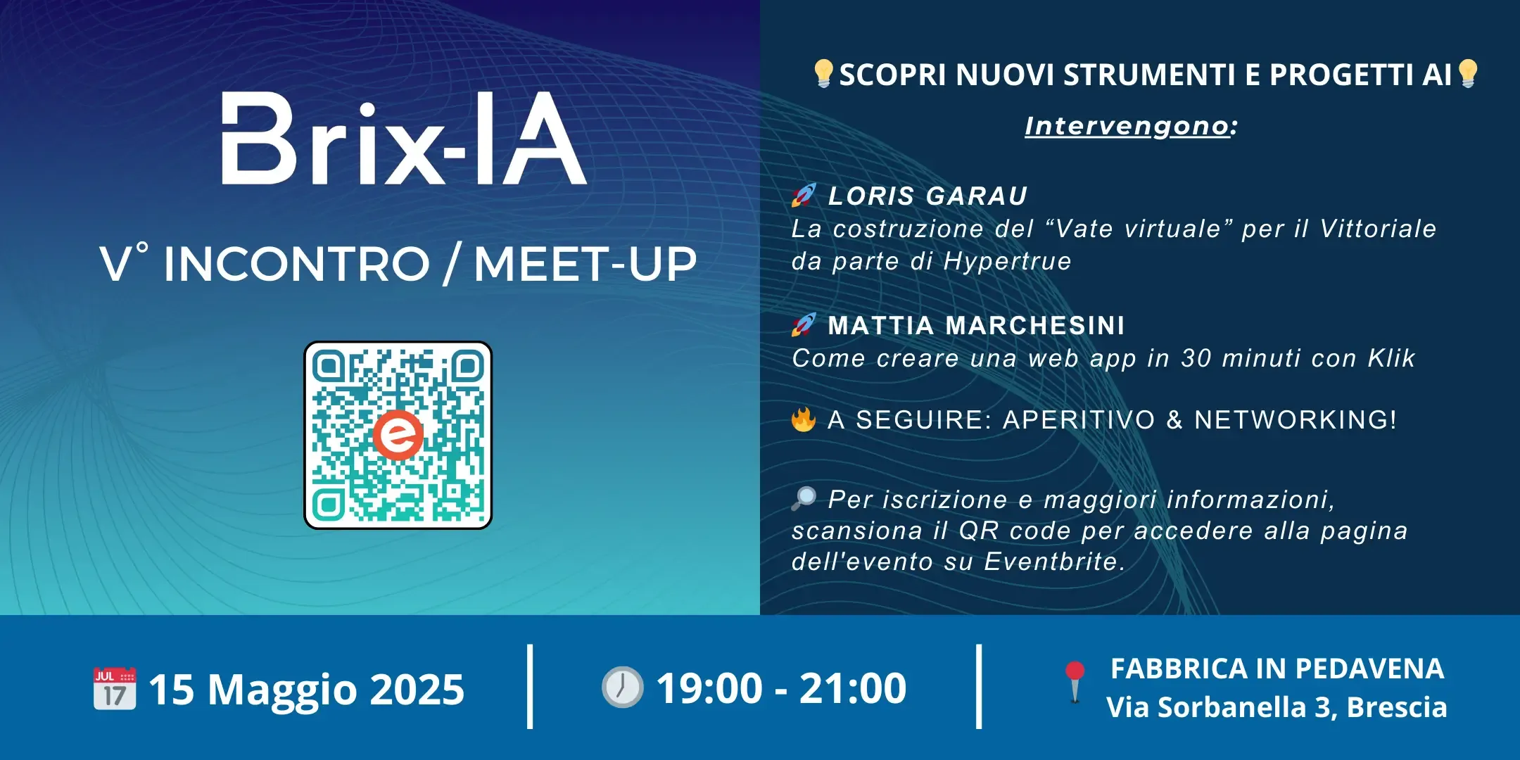 5° Incontro / Meetup Brix-IA