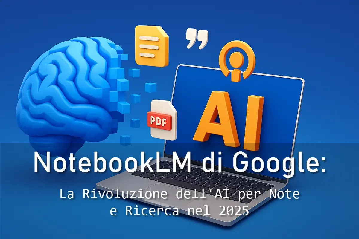 NotebookLM di Google: La Rivoluzione dell'AI per Note e Ricerca nel 2025